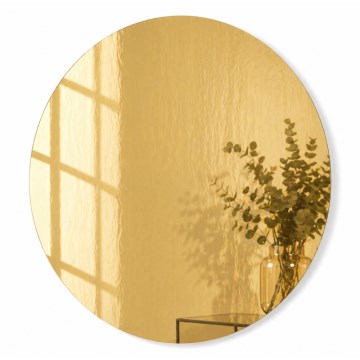 HOUSEVITAMIN Wall Mirror Ø 60 cm, Gold