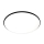 HUGO LED Ceiling Light 21/32/42W/230V 3000/4000/6500K Ø 45 cm IP54 Black