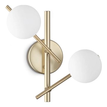 Ideal Lux - ATLAS LED Wall Light 2xG9/3W/230V Gold