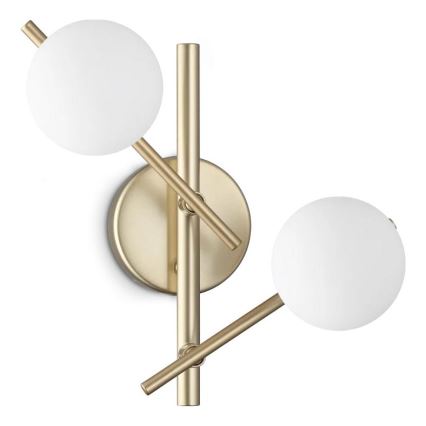Ideal Lux - ATLAS LED Wall Light 2xG9/3W/230V Gold
