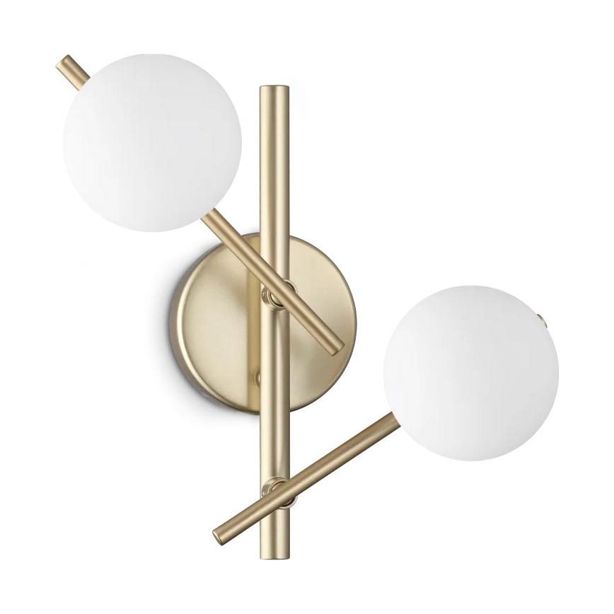 Ideal Lux - ATLAS LED Wall Light 2xG9/3W/230V Gold