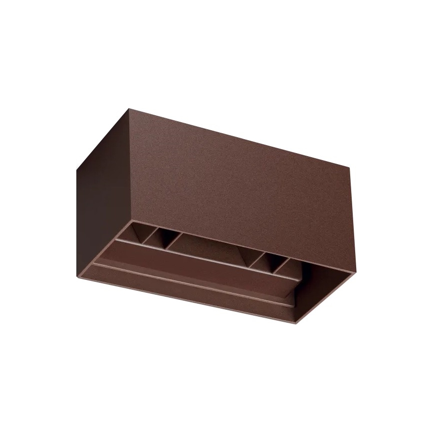 Ideal Lux - ATOM LED Outdoor Wall Light 25W/230V, CRI 90, IP54, Brown