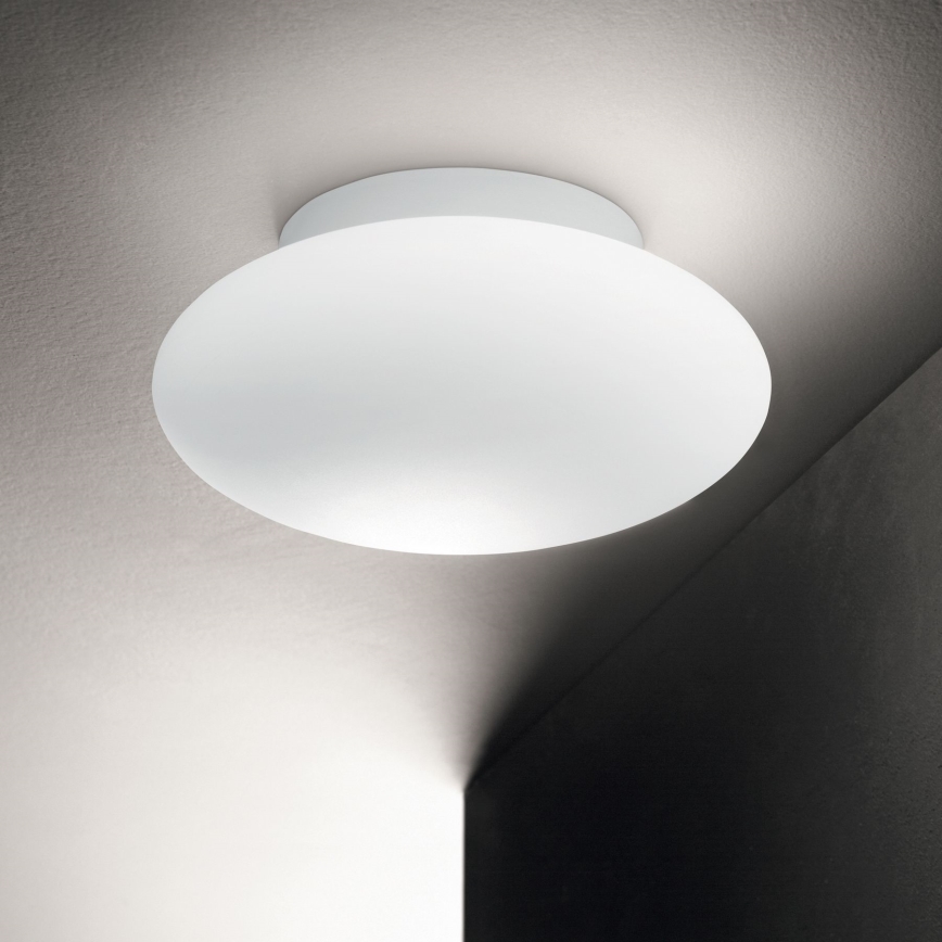 Ideal Lux - Bathroom ceiling light BUBBLE 1xE27/60W/230V d. 33,5 cm IP44 white