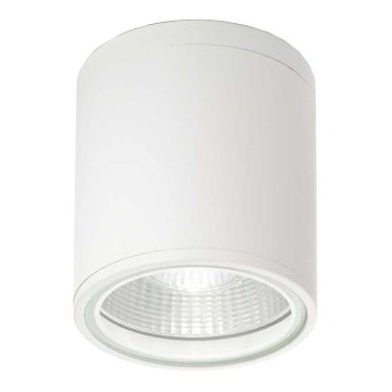 Ideal Lux - Bathroom spotlight GUN 1xGU10/28W/230V IP44 white