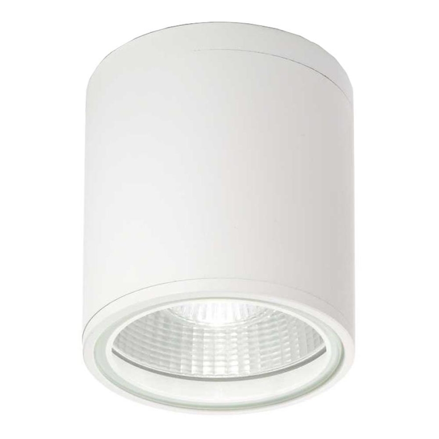Ideal Lux - Bathroom spotlight GUN 1xGU10/28W/230V IP44 white