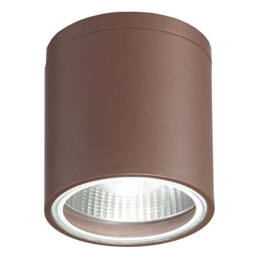 Ideal Lux - Bathroom spotlight GUN 1xGU10/28W/230V IP55 brown