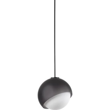 Ideal Lux - BLOOM cable-hung pendant light 1xE27/42W/230V Ø 17 cm black