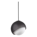 Ideal Lux - BLOOM Cable Pendant Light, 1xE27/42W/230V, Ø 22 cm, Black
