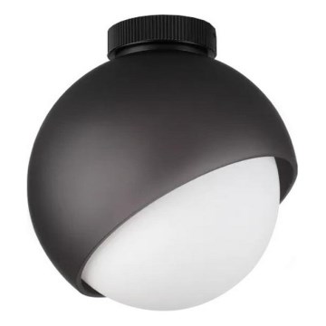 Ideal Lux - BLOOM Ceiling light 1xE27/42W/230V Ø 22 cm Black