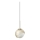 Ideal Lux - BLOOM LED cable pendant 1xG9/3W/230V Ø 11,5 cm gold/smoked beige