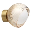 Ideal Lux - BLOOM LED Wall Light 1xG9/3W/230V Gold/Smoky Beige