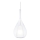 Ideal Lux - Cable pendant light KALIQUE 1xE27/42W/230V Ø 18 cm clear
