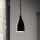 Ideal Lux - Cable pendant MANHATTAN 1xE14/40W/230V Ø 11 cm black/beech