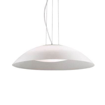 Ideal Lux - Cable-suspended chandelier 3xE27/60W/230V Ø 64 cm white