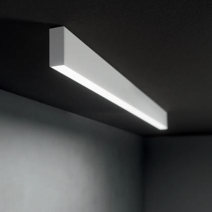 Ideal Lux - cable-suspended LED pendant LINUS LED/32W/230V 3000K CRI 90 120 cm white