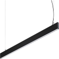 Ideal Lux - Cable-suspended LED pendant STEEL LED/29W/230V 3000K CRI 90 120 cm black