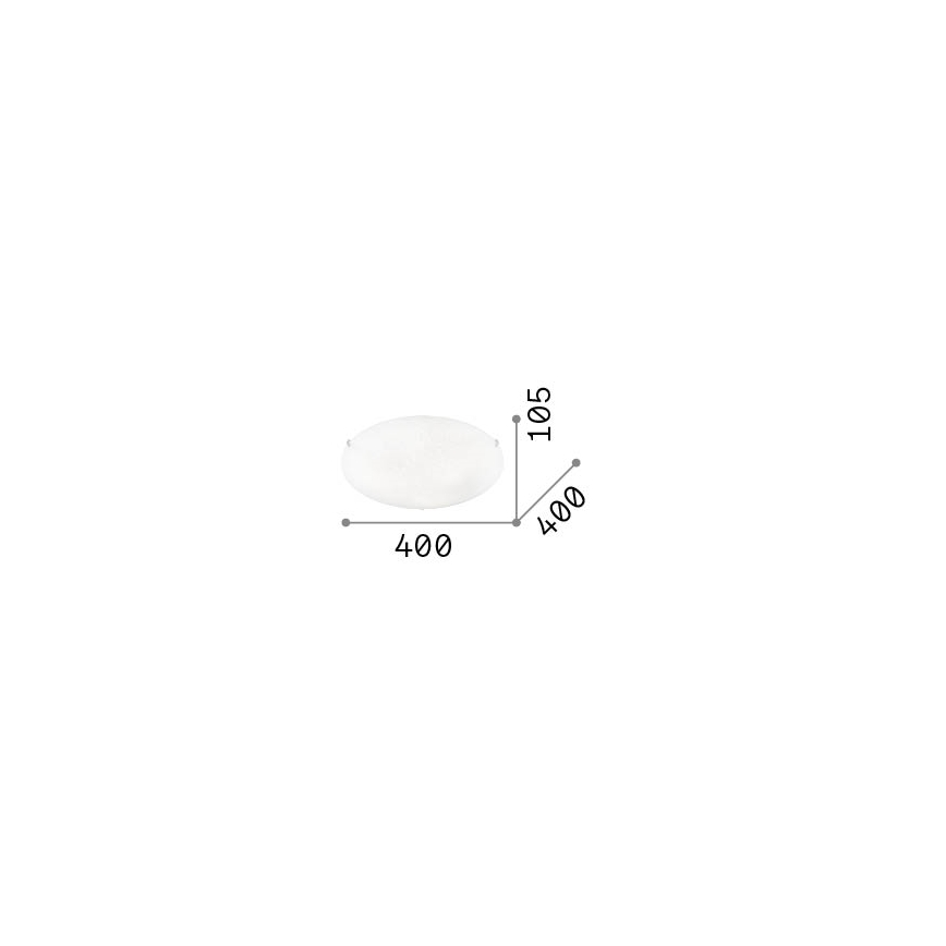 Ideal Lux - Ceiling light 3xE27/60W/230V