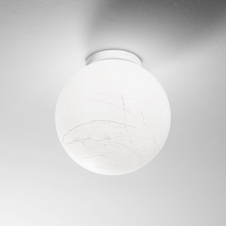 Ideal Lux - Ceiling light CARTA 1xE27/25W/230V d. 30 cm white