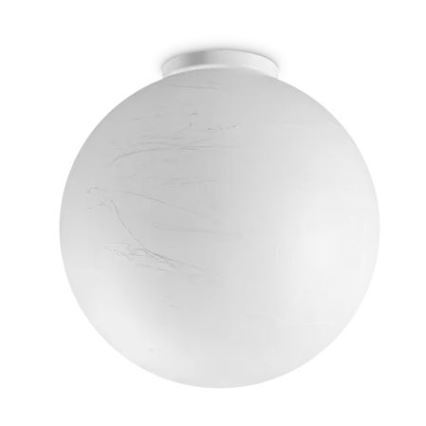 Ideal Lux - Ceiling light CARTA 1xE27/25W/230V d. 30 cm white