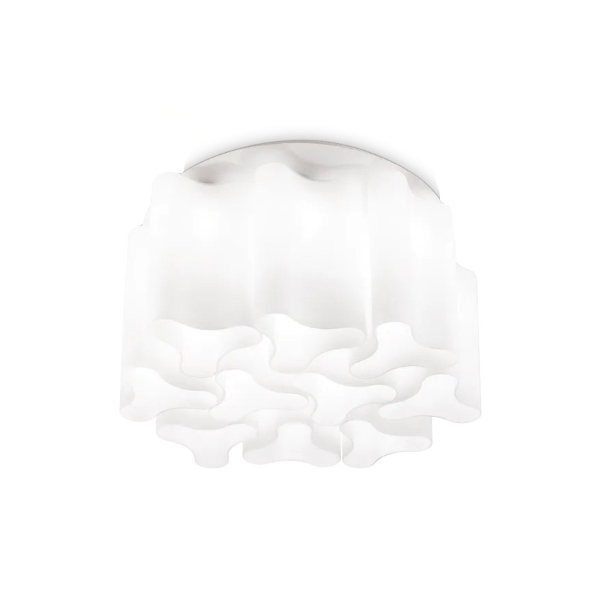 Ideal Lux - Ceiling light COMPO 10xE27/52W/230V Ø 73.5 cm white
