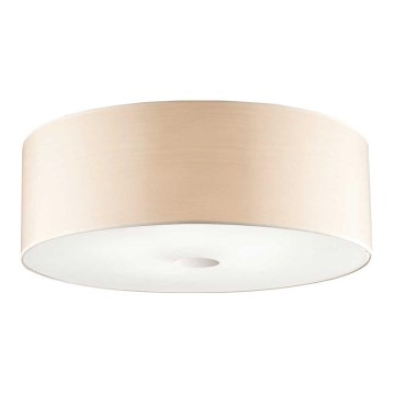 Ideal Lux - Ceiling light WOODY 4xE27/60W/230V d. 50 cm beige