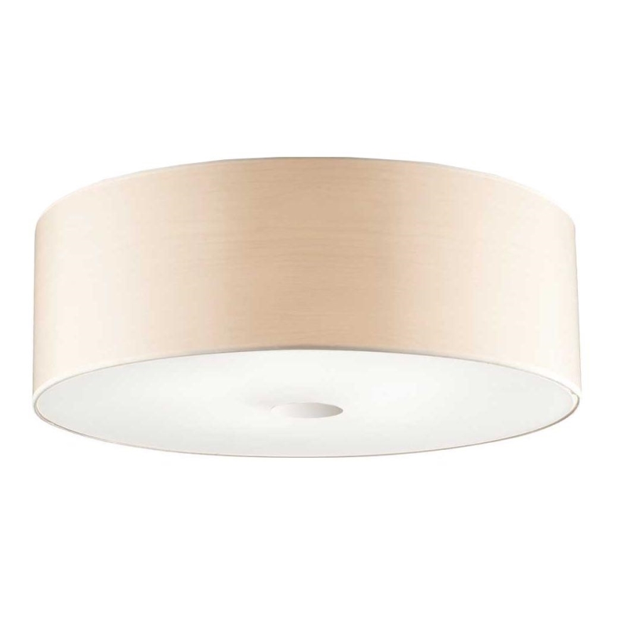 Ideal Lux - Ceiling light WOODY 4xE27/60W/230V d. 50 cm beige
