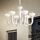 Ideal Lux - Chain-hung chandelier BON BON 8xE14/28W/230V pr. 95,5 cm white