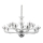 Ideal Lux - Chandelier on a chain CASANOVA 16xE14/40W/230V d. 120 cm clear