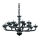 Ideal Lux - Chandelier on a chain CASANOVA 16xE14/40W/230V d. 120 cm grey