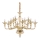Ideal Lux - Chandelier on a chain DANIELI 12xE14/40W/230V d. 94 cm brass