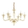 Ideal Lux - Chandelier on a chain DANIELI 6xE14/40W/230V d. 85 cm brass