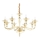 Ideal Lux - Chandelier on a chain DANIELI 8xE14/40W/230V d. 85 cm brass