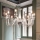 Ideal Lux - Chandelier on a chain DOGE 12xE14/40W/230V d. 91 cm shiny chrome