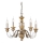 Ideal Lux - Chandelier on a chain FIRENZE 5xE14/40W/230V d. 55 cm gold