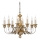Ideal Lux - Chandelier on a chain FIRENZE 8xE14/40W/230V d. 64 cm gold