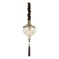 Ideal Lux - Chandelier on a chain HAREM 1xE27/42W/230V d. 16,5 cm brass