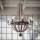Ideal Lux - Chandelier on a chain MILLENNIUM 8xE14/40W/230V d. 92 cm birch/brown