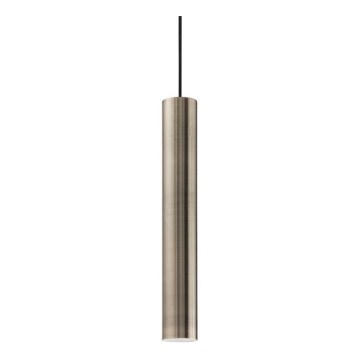 Ideal Lux - Chandelier on a string 1xGU10/28W/230V bronze