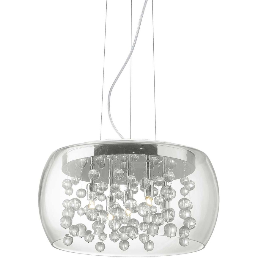 Ideal Lux - Chandelier on a string AUDI 5xG9/40W/230V clear