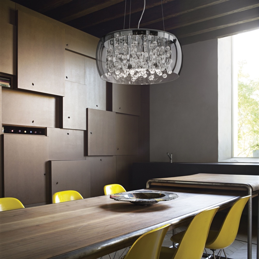 Ideal Lux - Chandelier on a string AUDI 5xG9/40W/230V smoky