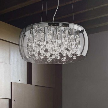 Ideal Lux – Chandelier on a string AUDI 8×G9/40W/230V