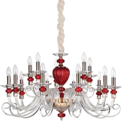 Ideal Lux - Chandelier on a string BARONET 15xE14/40W/230V