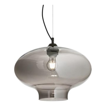 Ideal Lux - Chandelier on a string BISTRO 1xE27/60W/230V d. 40 cm smoky