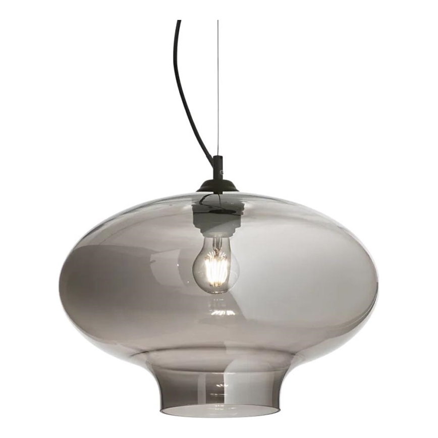Ideal Lux - Chandelier on a string BISTRO 1xE27/60W/230V d. 40 cm smoky