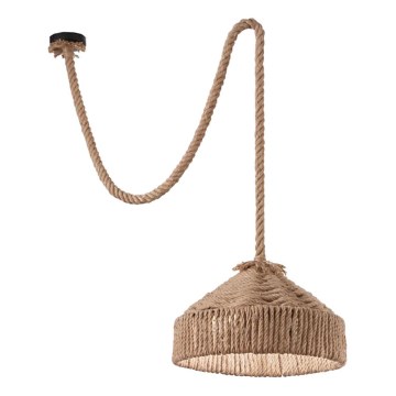 Ideal Lux - Chandelier on a string CANAPA 1xE27/15W/230V d. 41 cm brown
