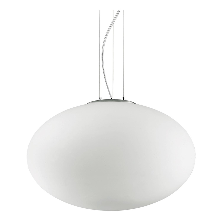 Ideal Lux - Chandelier on a string CANDY 1xE27/42W/230V d. 40 cm white