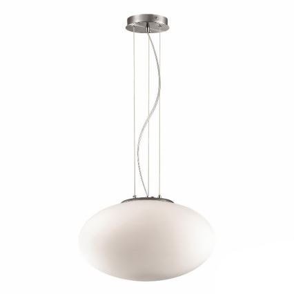 Ideal Lux - Chandelier on a string CANDY 1xE27/42W/230V d. 40 cm white