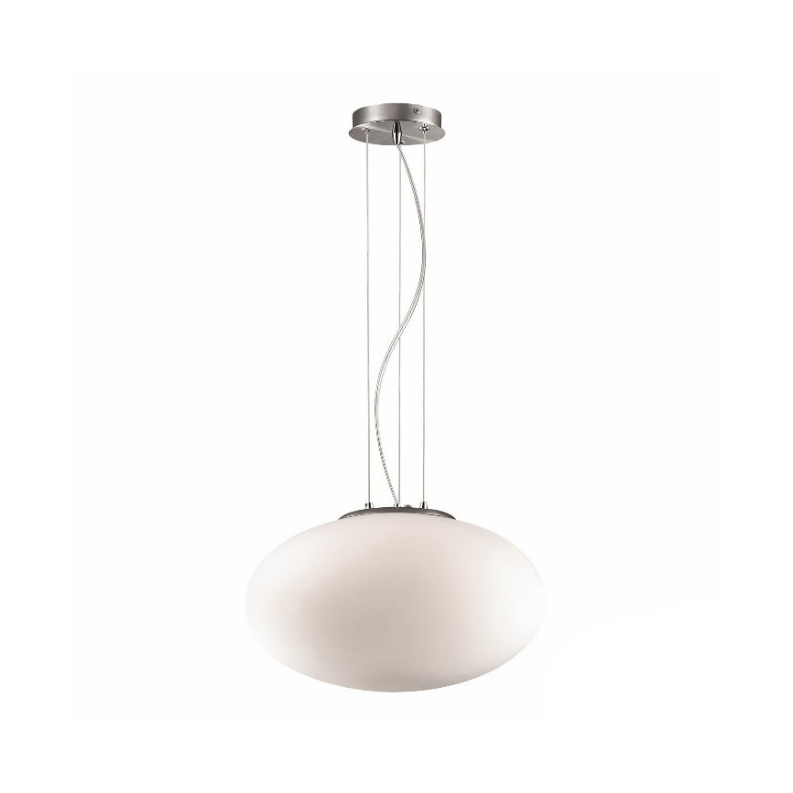 Ideal Lux - Chandelier on a string CANDY 1xE27/42W/230V d. 40 cm white