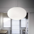 Ideal Lux - Chandelier on a string CANDY 1xE27/42W/230V d. 50 cm white
