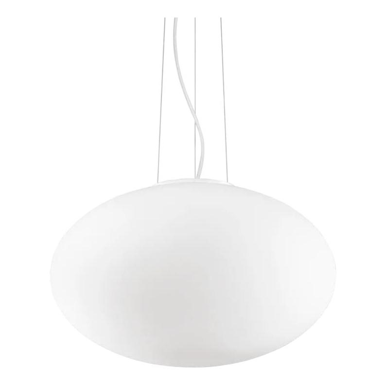 Ideal Lux - Chandelier on a string CANDY 1xE27/42W/230V d. 50 cm white